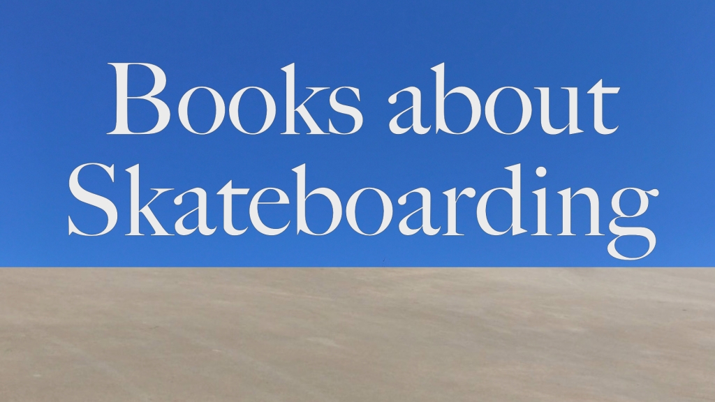 Banner linking to the page collecting suggested books about skateboarding.
